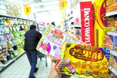 調(diào)查稱上海徐福記沙琪瑪配料大多含抗氧化劑