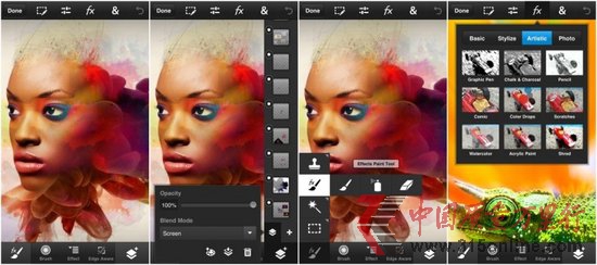 Adobe發(fā)布iOS和Android版Photoshop Touch